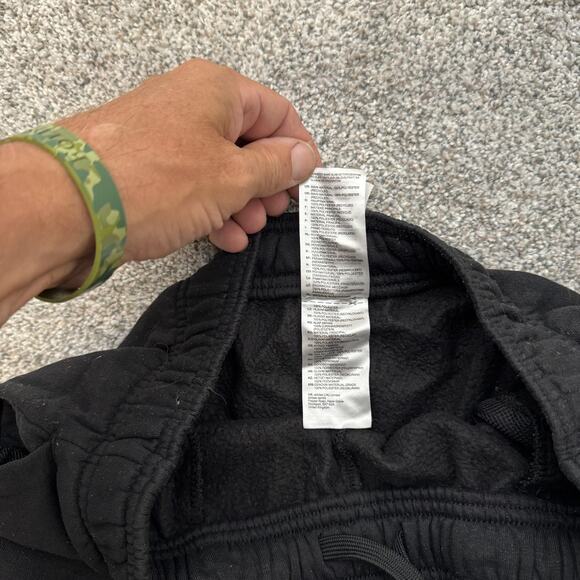 Adidas Pants Mens Small Fleece Athletic Jogger Drawstring Waist 26x28.5 - Picture 12 of 15